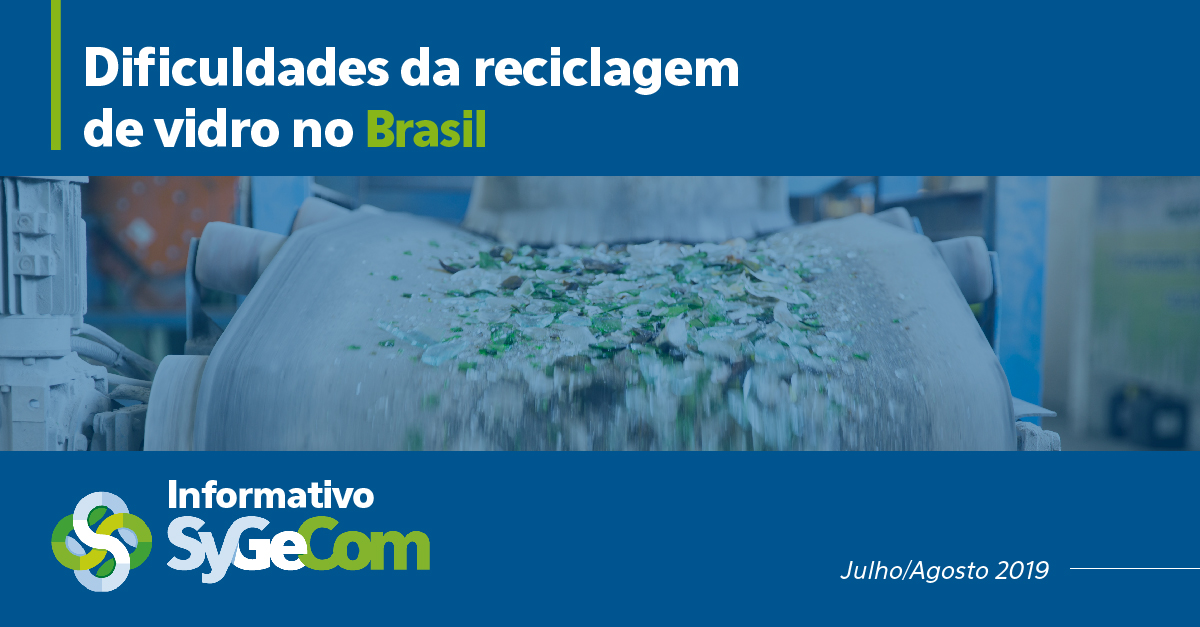 Dificultades del reciclaje de vidrio en Brasil