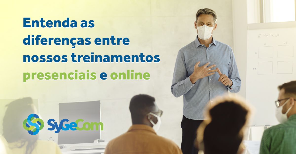 Diferenças treinamento presencial x online