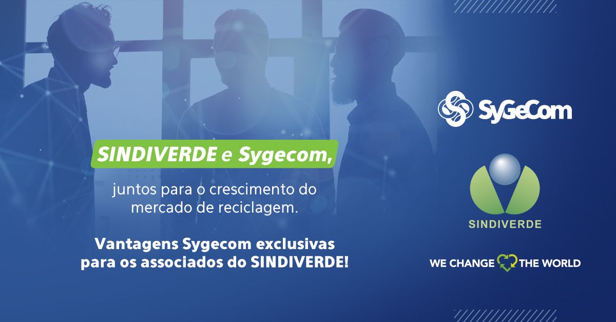 SINDIVERDE e Sygecom, juntos para o crescimento do mercado de reciclagem