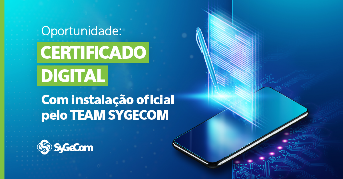 Oportunidade: Certificado Digital