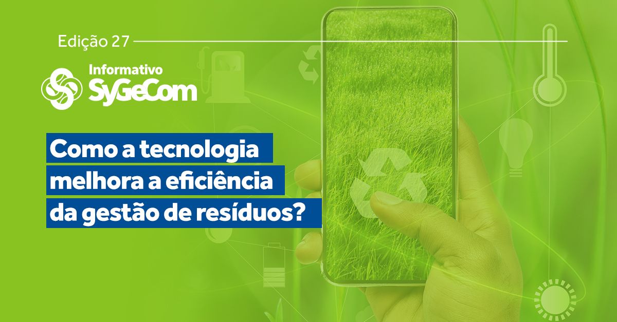 Como a tecnologia melhora a eficiência da gestão de resíduos?