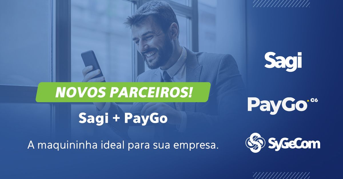 Novos parceiros! Sagi + Paygo