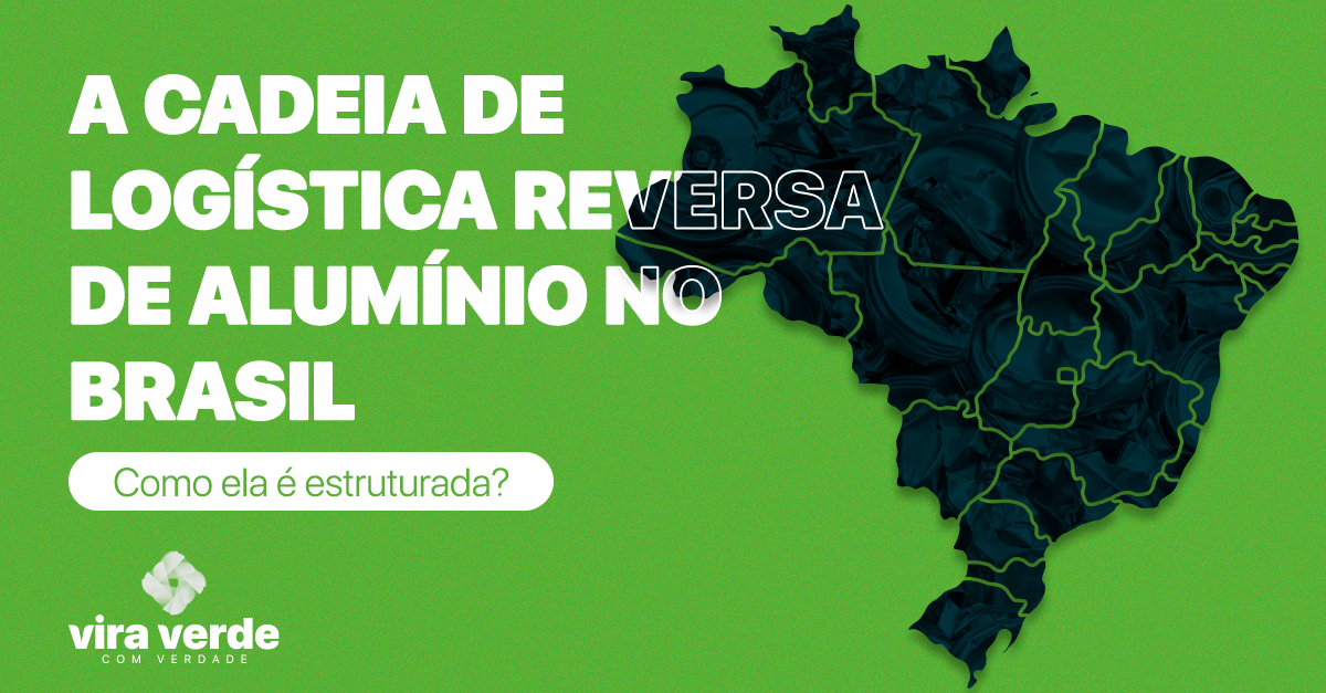 Como está estruturada a cadeia de logística reversa de Alumínio no Brasil?