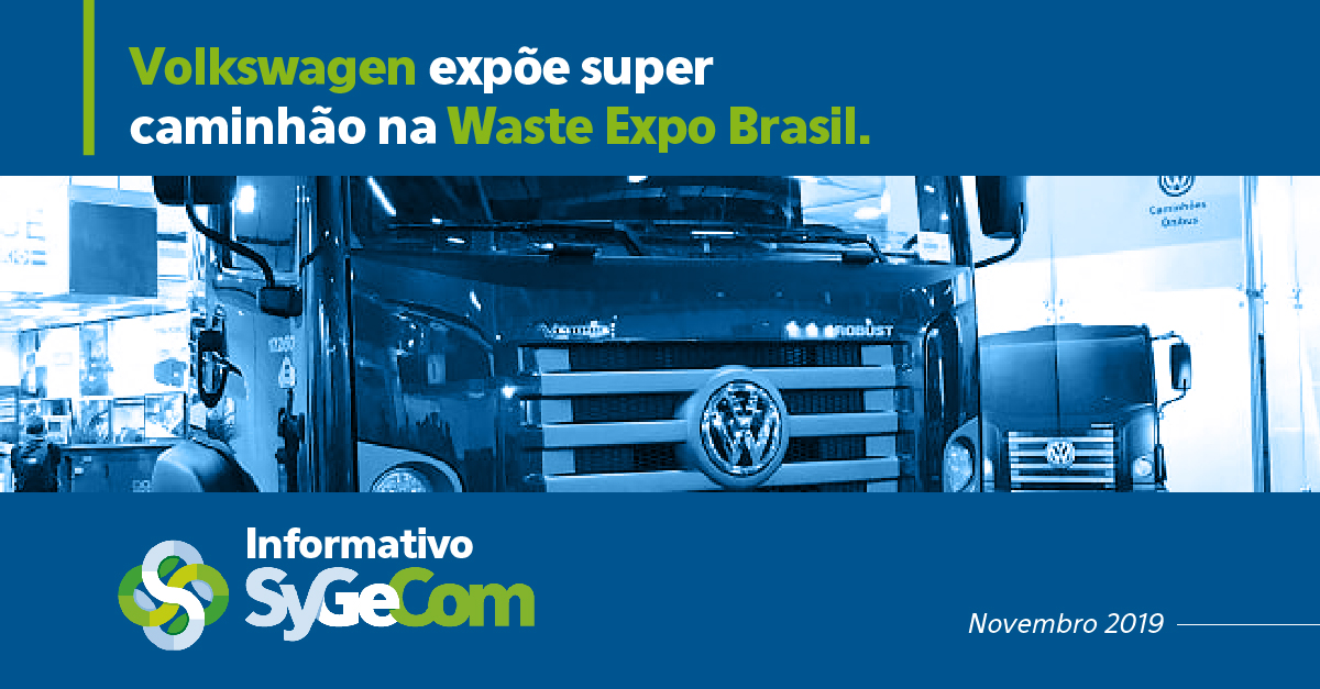 Volkswagen expõe super caminhão na Waste Expo Brasil