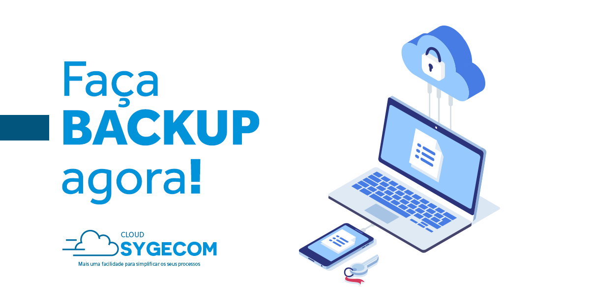 Faça backup agora!