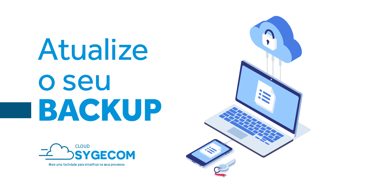 Atualize seu Backup.