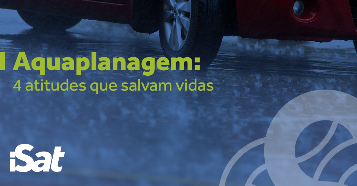 Aquaplanagem: o que é e como evitar