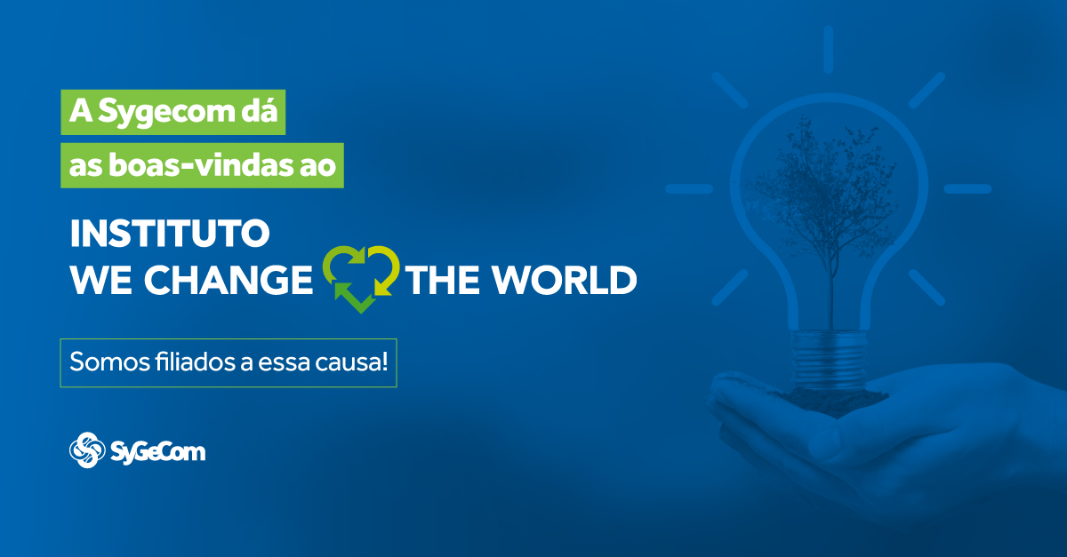 A Sygecom dá boas vindas ao instituto We Change The World