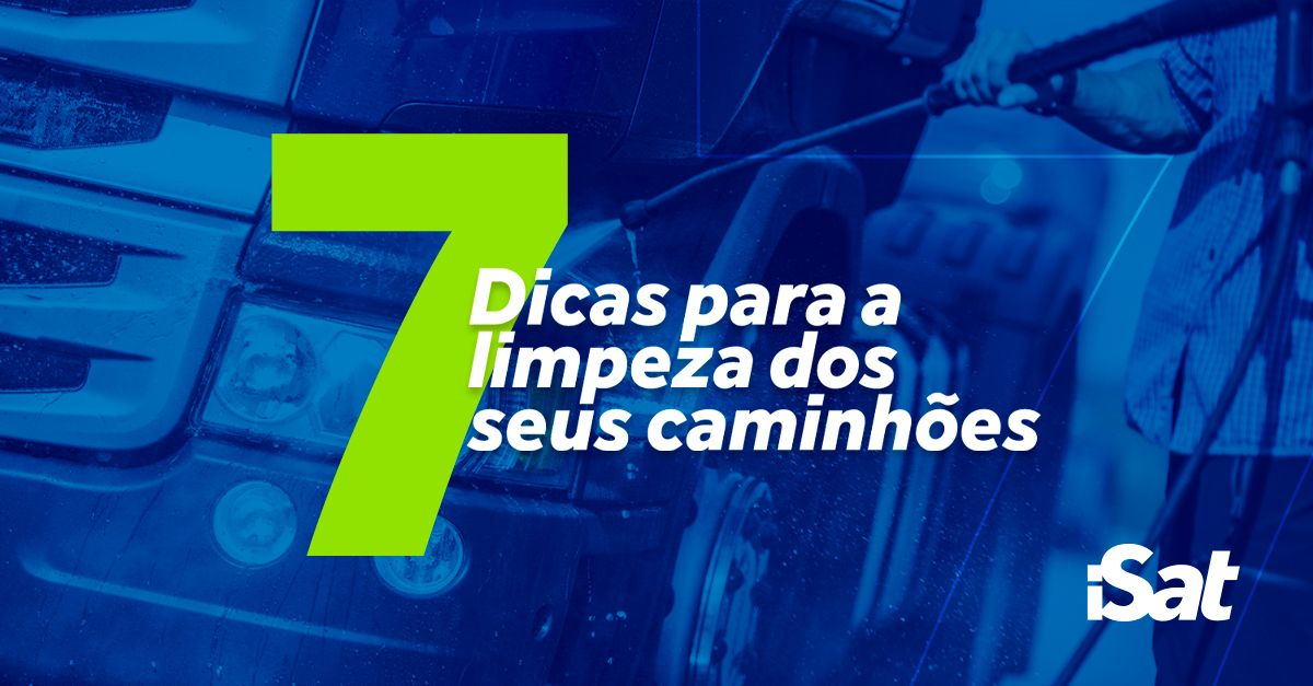 Dicas para manter a higienização de seus caminhões